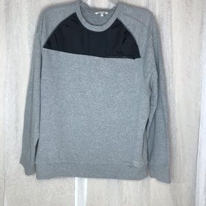 Calvin Klein Men’s Gray and Black‎ Sweatshirt